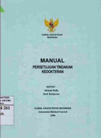 Manual Persetujuan Tindakan Kedokteran