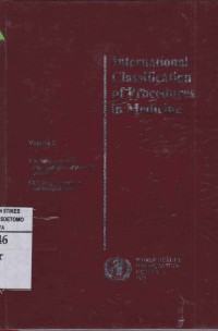 International Classification Of Procedures In Medicine Vol. 2.