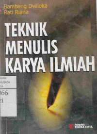 Teknik Menulis Karya Ilmiah