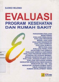 Evaluasi Program Kesehatan Dan Rumah Sakit