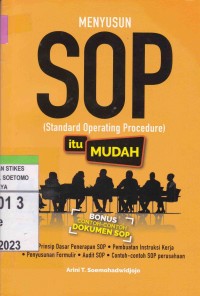 Menyusun SOP (Standard Operating Procedure) itu Mudah