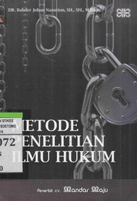 (Sortir) Metode Penelitian Ilmu Hukum