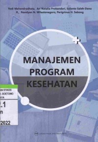 Manajemen Program Kesehatan