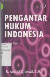 Pengantar Hukum Indonesia