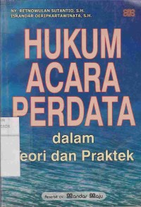 Hukum Acara Perdata dalam Teori dan Praktek