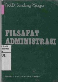 Filsafat Administrasi