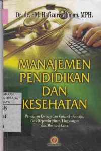 Manajemen Pendidikan Dan Kesehatan