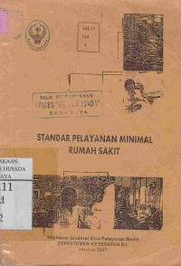 Standar Pelayanan Minimal Rumah Sakit