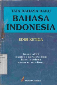 Tata Bahasa Baku Bahasa Indonesia