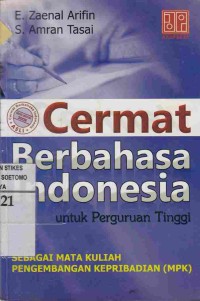 Cermat Berbahasa Indonesia untuk Perguruan Tinggi