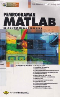 Pemrograman Matlab dalam Contoh dan Penerapan