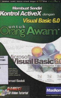 Membuat Sendiri Kontrol ActiveX dengan Visual Basic 6.0 untuk Orang Awam