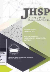 JHSP Journal Of Health Science And Prevention Vol.5 No.2 September 2021