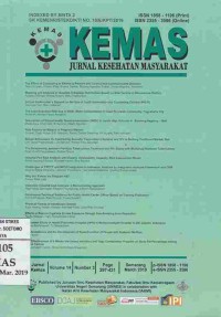 KEMAS Jurnal Kesehatan Masyarakat Vol.14 No.3 March 2019