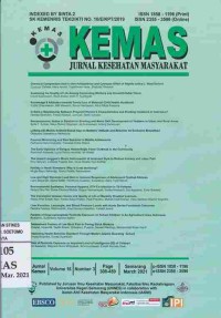 KEMAS Jurnal Kesehatan Masyarakat Vol.16 No.3 March 2021