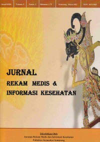 Jurnal Rekam Medis & Informasi Kesehatan (JRMIK) Vol.5 No.1 Maret 2022