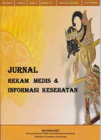 Jurnal Rekam Medis & Informasi Kesehatan (JRMIK) Vol.6 No.1 Maret 2023