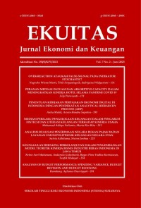 EKUITAS Jurnal Ekonomi Dan Keuangan Vol.7 No.2 Juni 2023